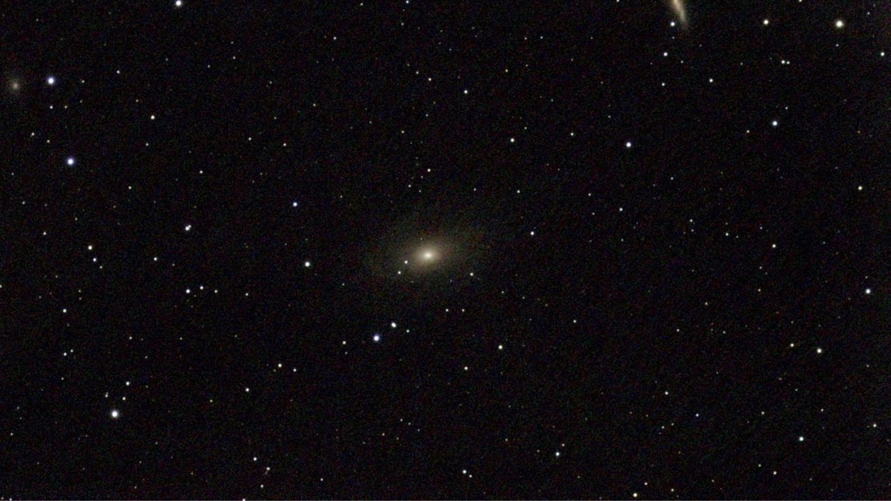 Astrophotography image of Bode's Galaxy (M81) taken by the Vaonis Vespera Observation Station.
