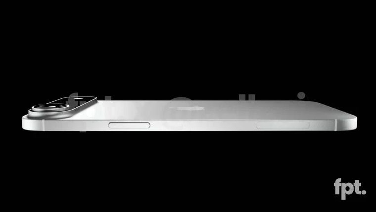 An unofficial render of the iPhone 17 Air