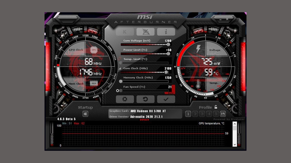 using msi afterburner