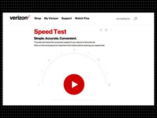 Verizon Speed Test