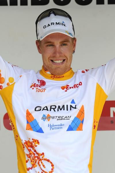 Tyler Farrar (Garmin-Slipstream) is the new race leader of the Eneco Tour.