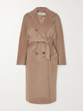 Madame 101801 Icon Double-Breasted Wool & Cashmere Blend Coat