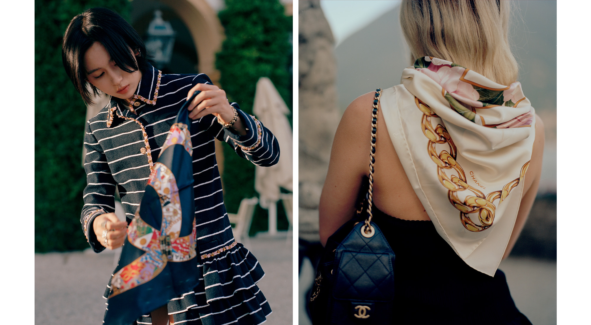 Chanel Mantero scarves