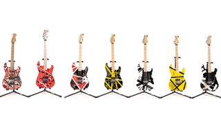 Eddie Van Halen's Charvel EVH Art Series guitars