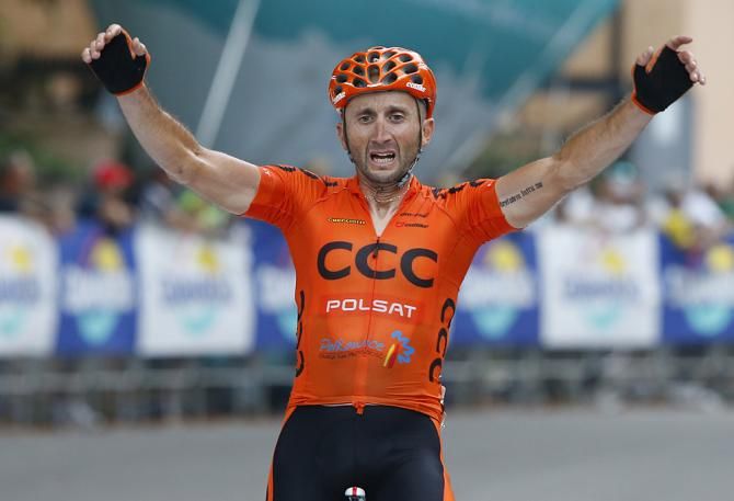 Davide Rebellin (CCC Polsat) wins the Giro dell'Emilia