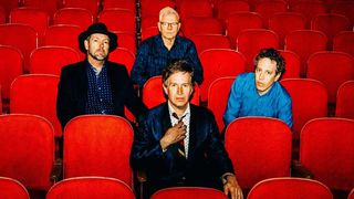 The Dream Syndicate sitting in cinema seats