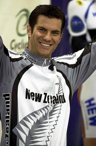 Big smiles from the kiwi