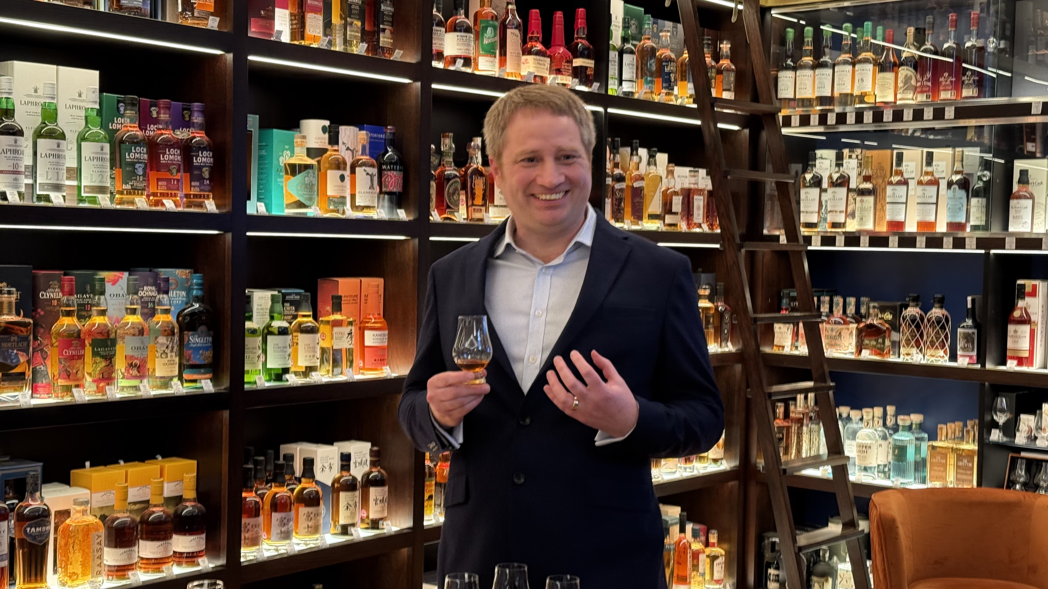 Taste testing the £4,600 Glenlivet 40 Year Old whisky with Cask Master Kevin Balmforth
