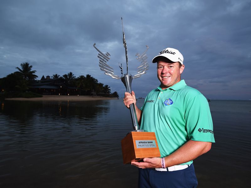 George Coetzee wins AfrAsia Bank Mauritius Open