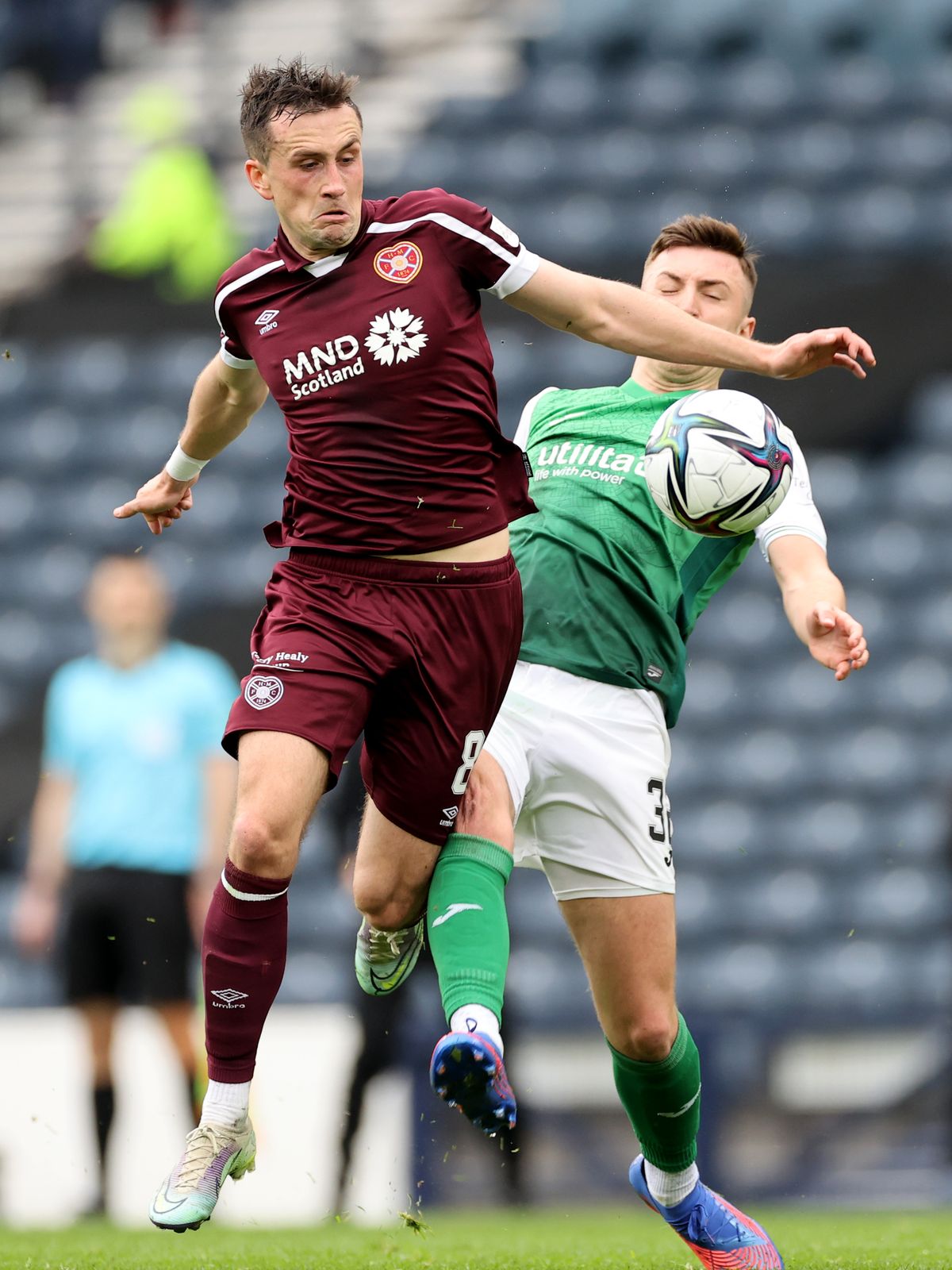 Heart of Midlothian v Hibernian – Scottish Cup – Semi Final – Hampden Park