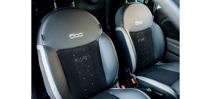 Fiat 500 Hey Google