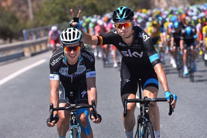 Tony Martin and Christian Knees