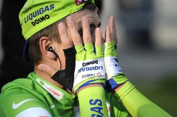 Peter Sagan couldn't believe what he'd done