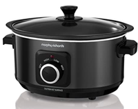 Morphy Richards Slow Cooker Sear and Stew 460012 3.5L Black Slowcooker | Was £34.99, Now £24.99