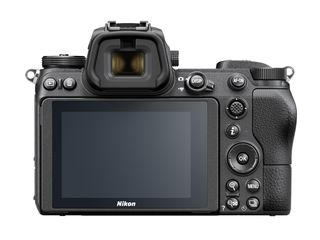 back view of the Nikon Z7