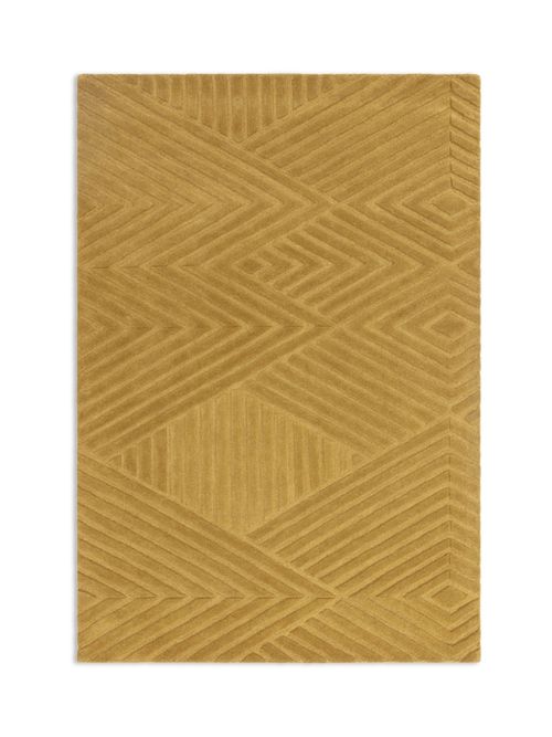 Berthamae Geometric Handmade Hand Tufted Rug