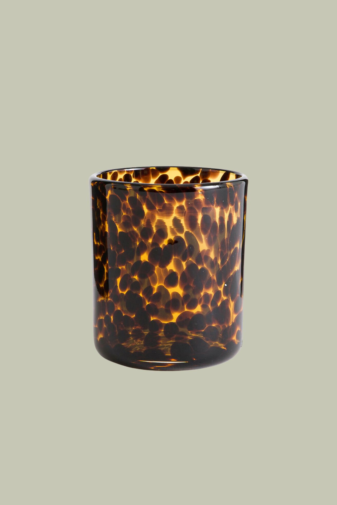 La Redoute, Fauvita Amber Glass Tumblers, Set of 6