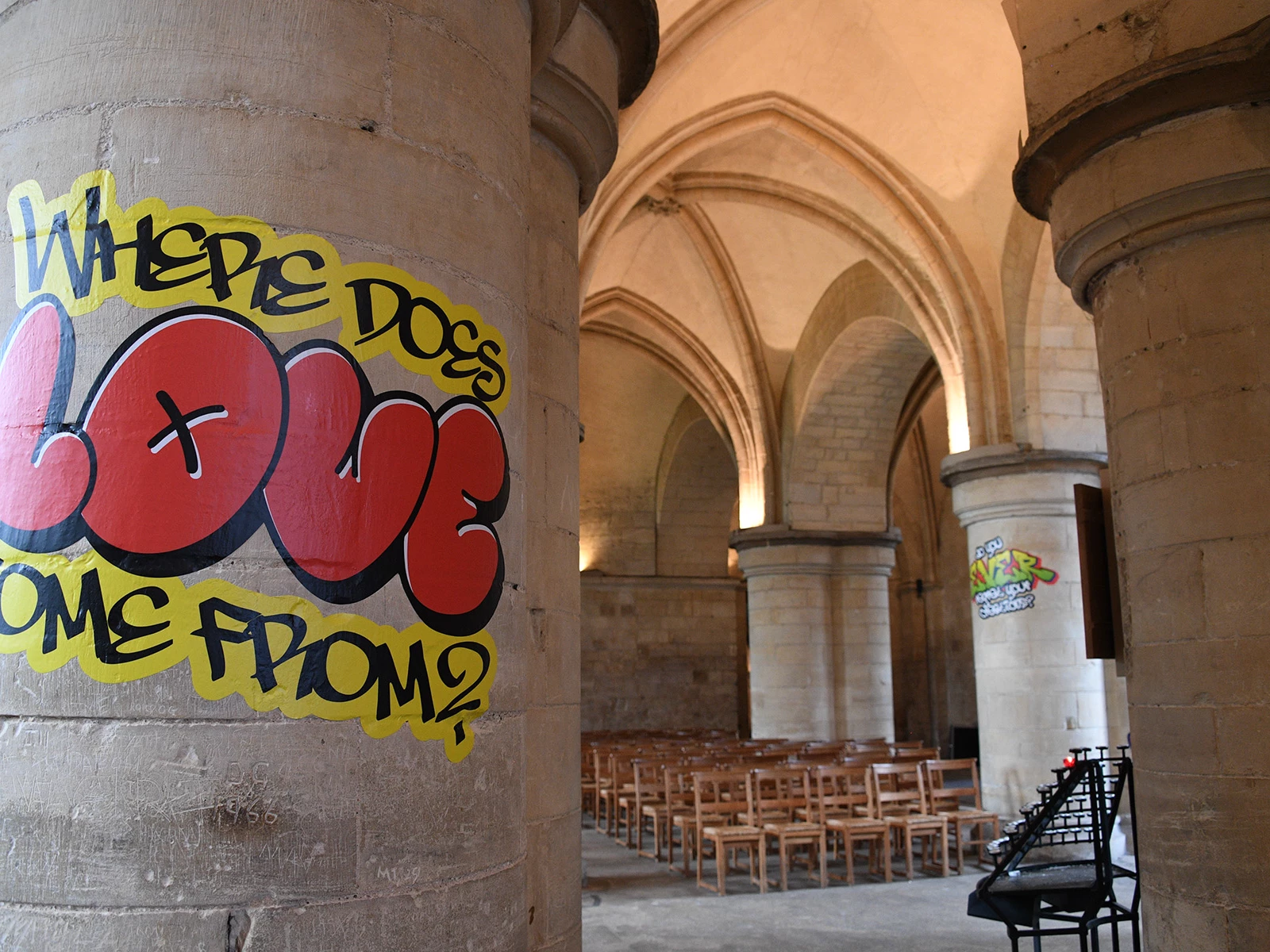 Canterbury Cathedral graffiti
