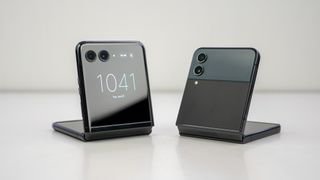 Comparing the Motorola Razr Plus (2023) to the Samsung Galaxy Z Flip 4