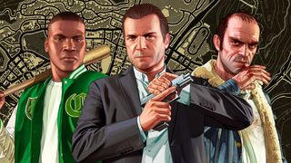 Franklin, Michael and Trevor in GTA 5