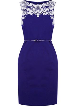 Oasis embroidered shift dress, £65