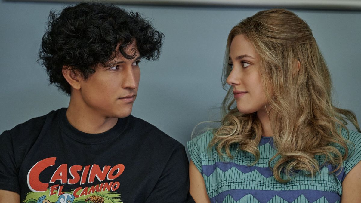 Lili Reinhart and Danny Ramirez in new Netflix movie Look Both Ways