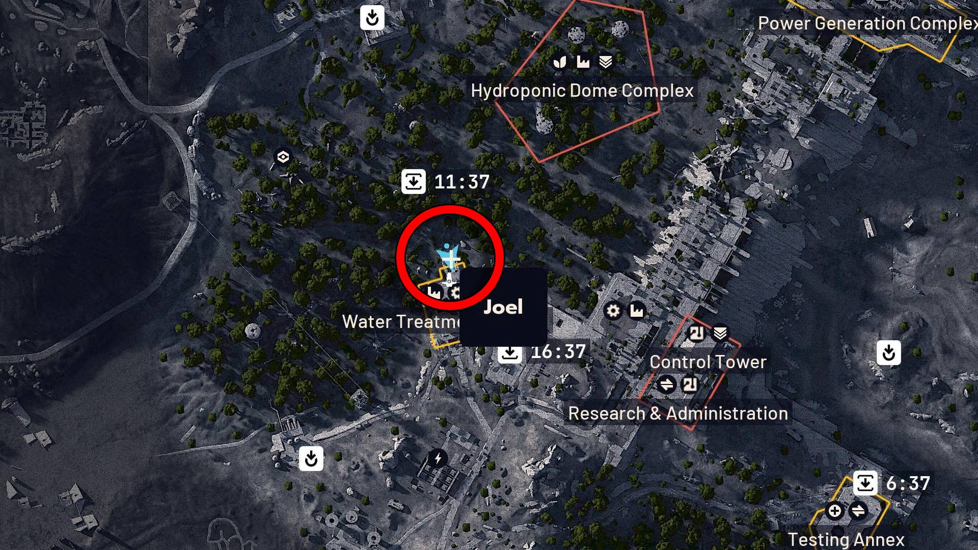 arc raiders toxic trail water treatment intake