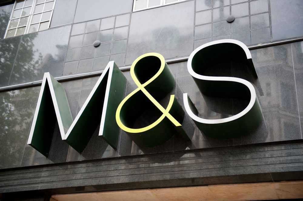 M&amp;amp;S sign