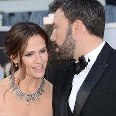 Actress Jennifer Garner and actor-director Ben Affleck arrive at the Oscars at Hollywood & Highland Center on February 24, 2013 in Hollywood, California