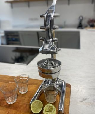 Verve Mexican juicer in Future test kitchen in Reading
