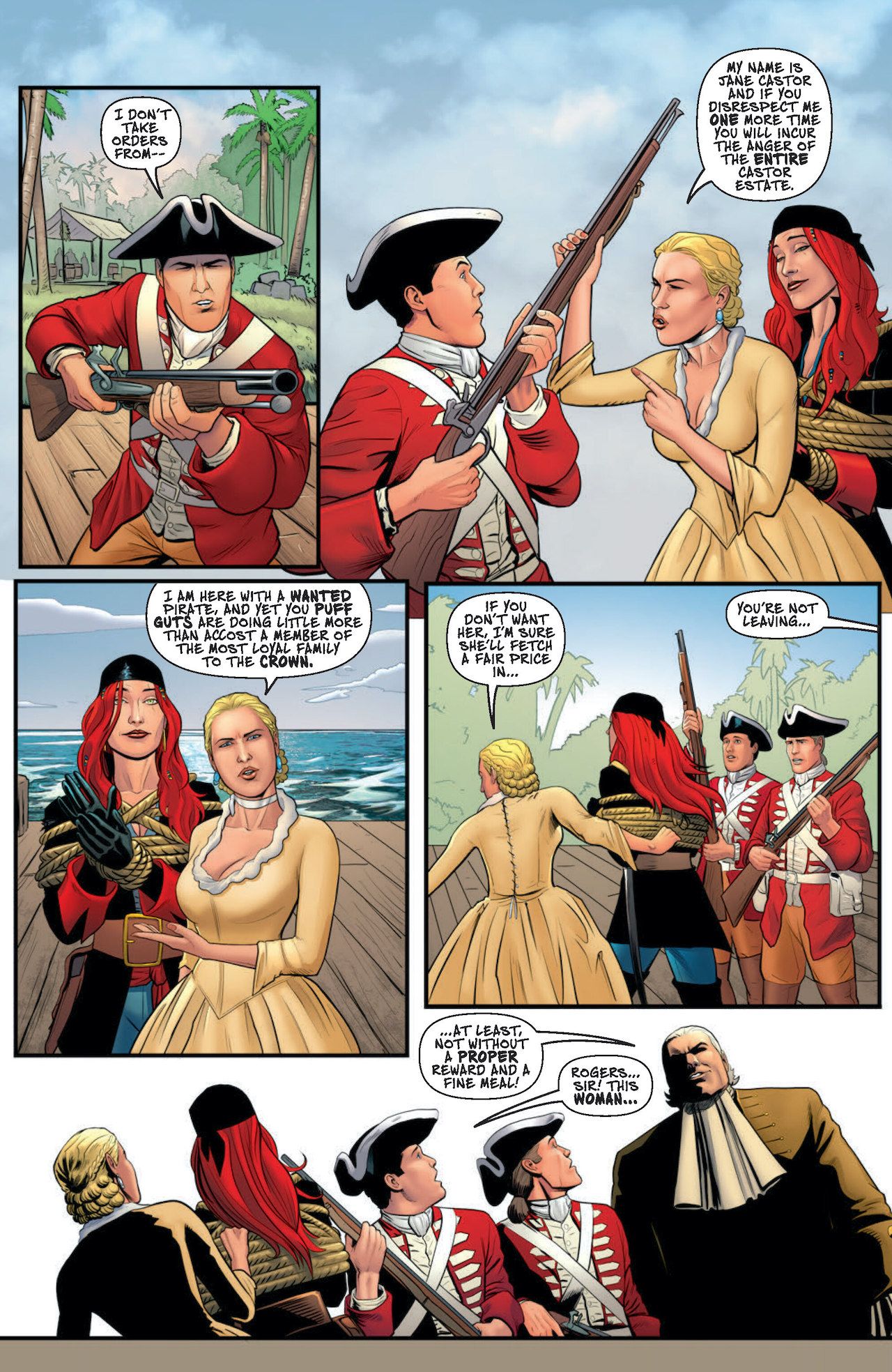 Page from A Man Among Ye #4