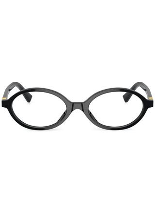 Miu Miu Eyewear, Oval Optical Glasses