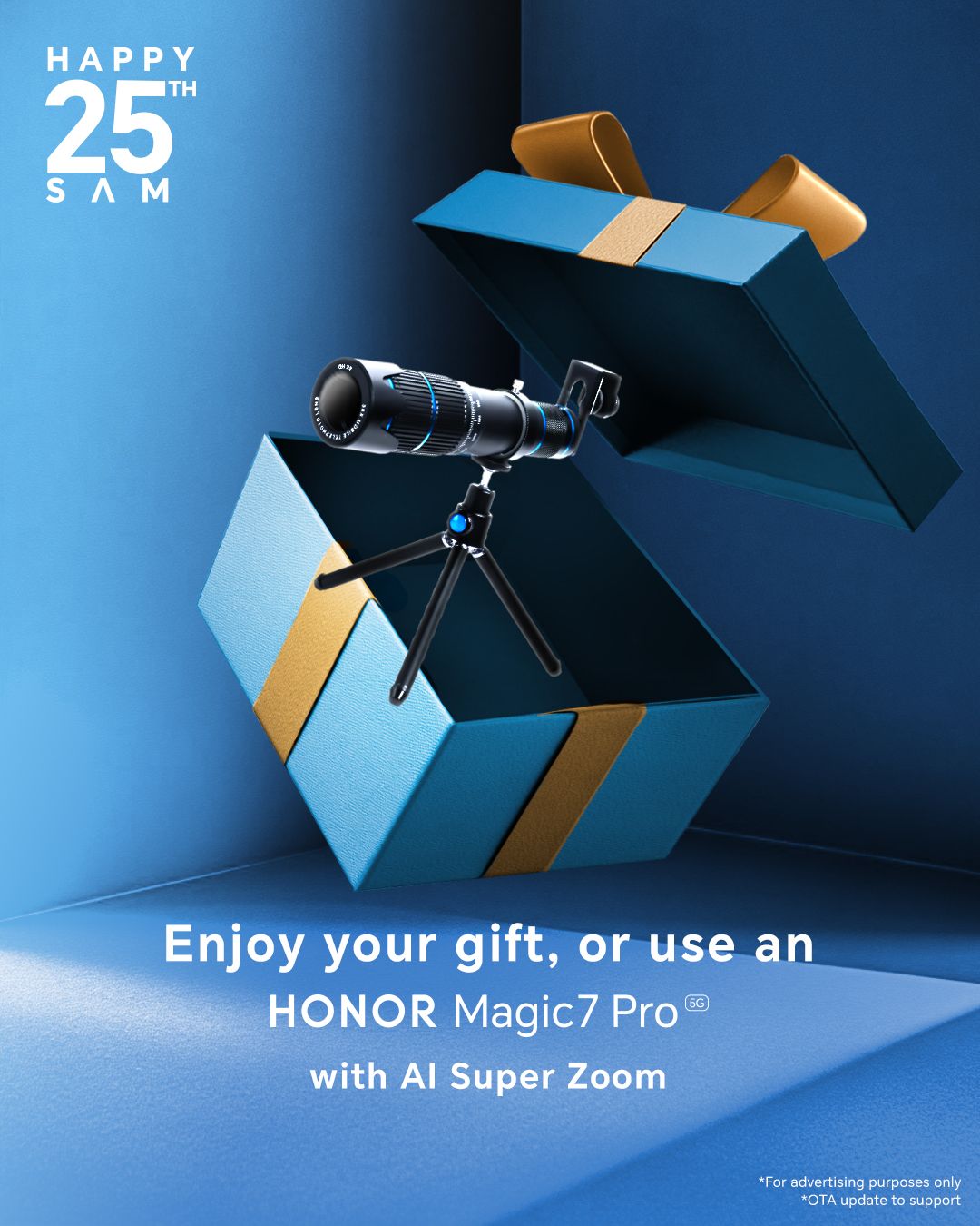 Promo material for the Honor Magic 7 Pro