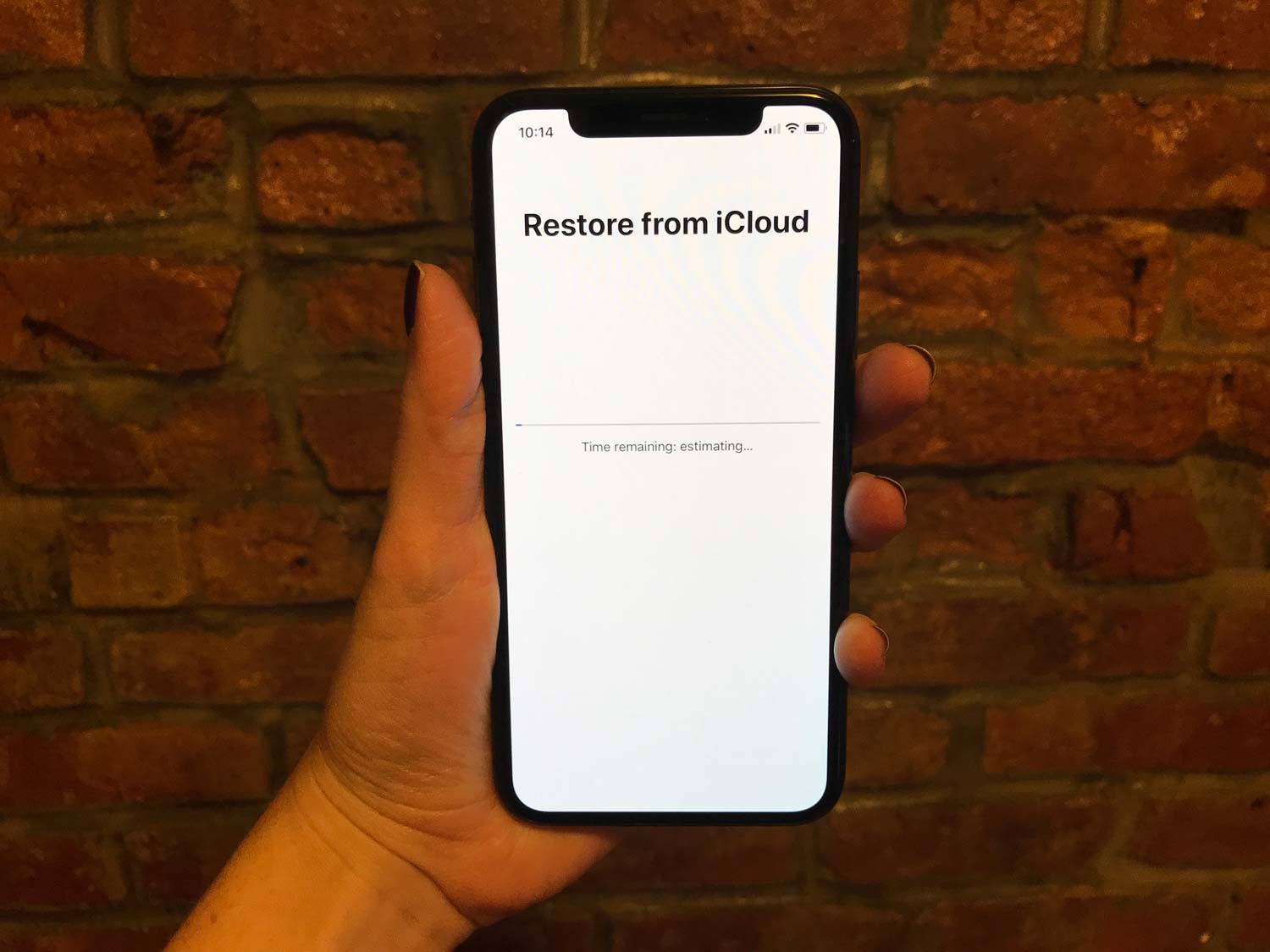 Iphone x ICLOUD