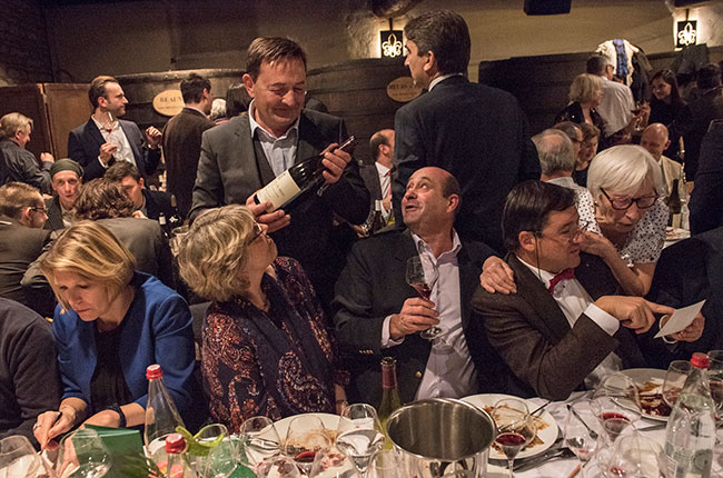 ‘Dominique Lafon pouring at La Paulée de Meursault 2016’ – Jon Wyand