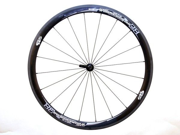 The front wheel is radially laced&hellip;