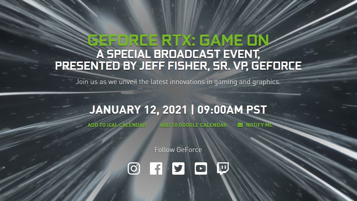 Nvidia CES event