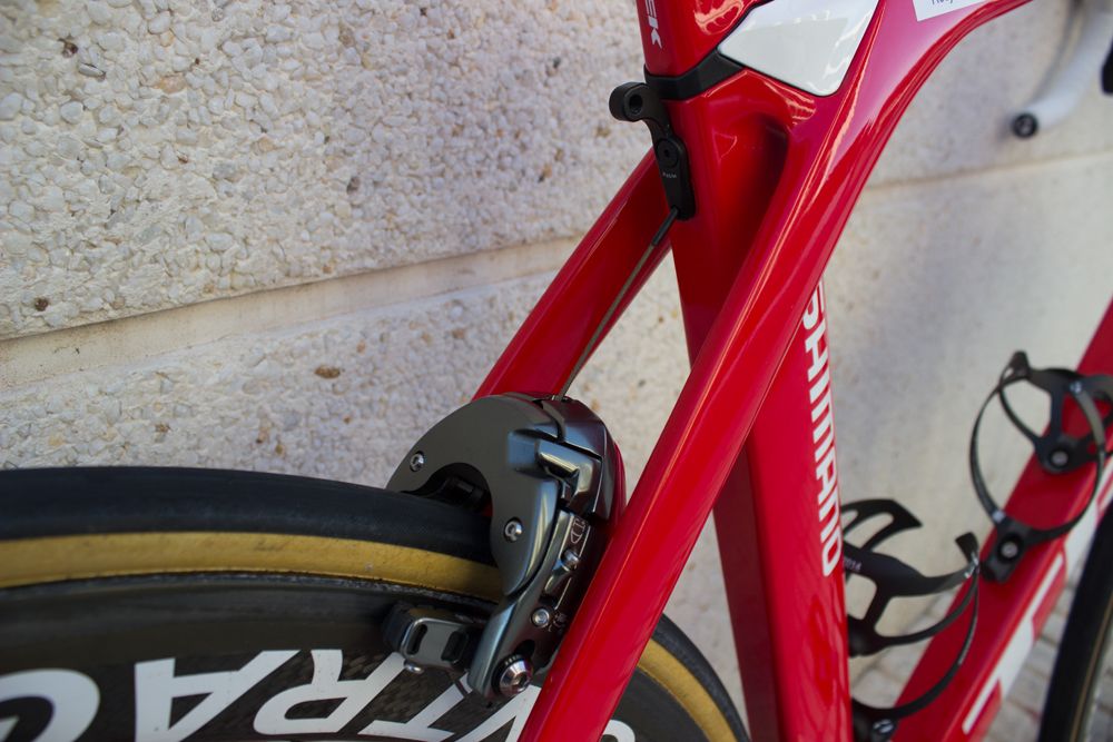 Centerpull brakes for Hesjedal's ride in 2016