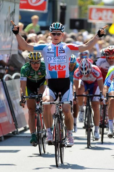 It was a good day for Omega Pharma-Lotto as Andr&eacute; Greipel won the final stage and Philippe Gilbert claimed overall victory.