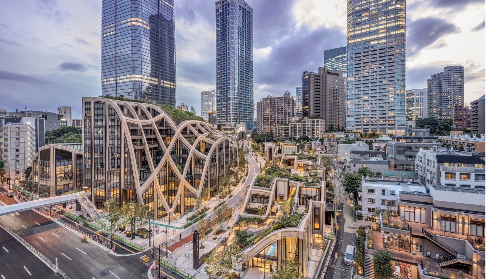 Azabudai Hills district, Tokyo