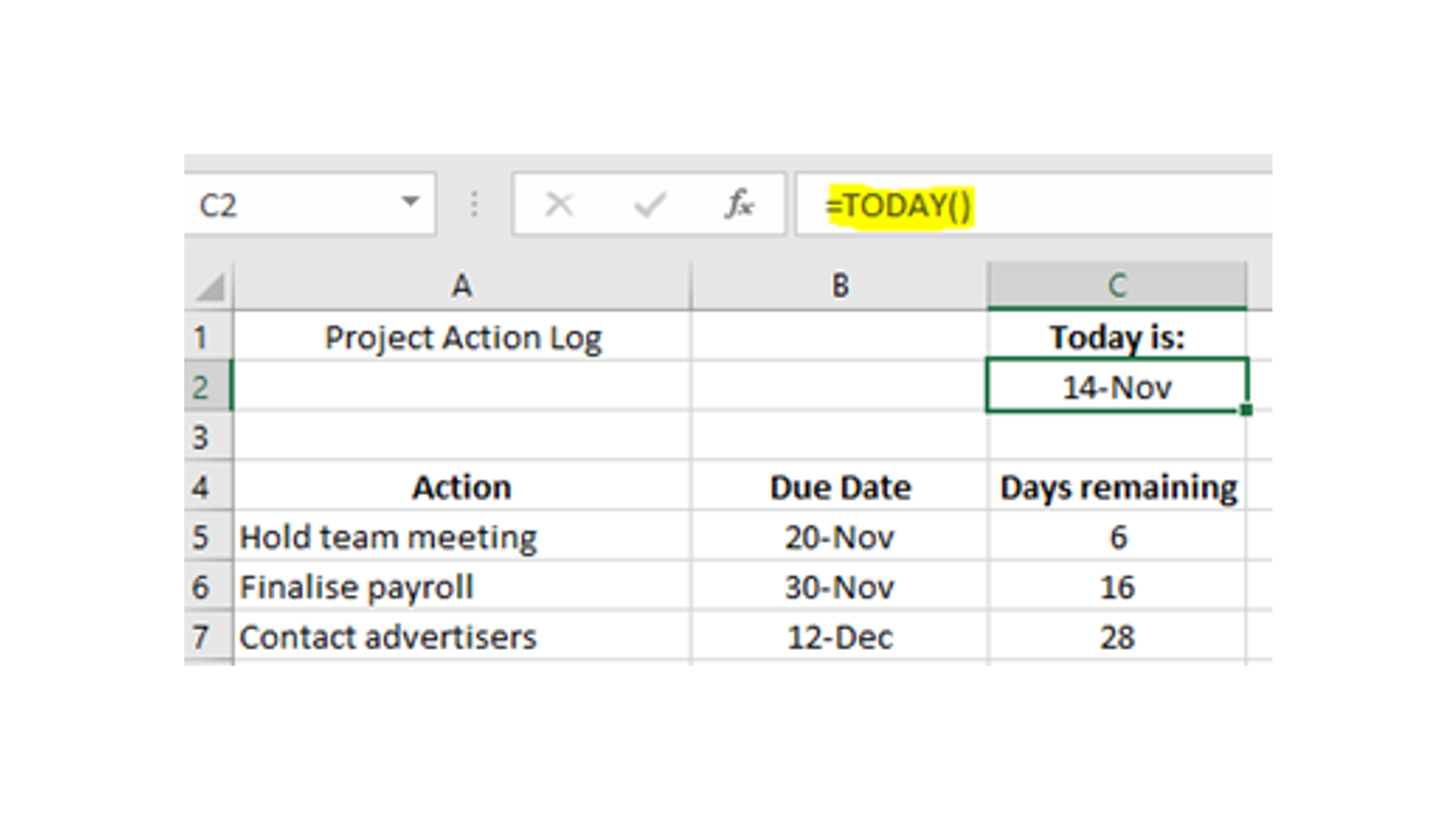Скриншот руководства для начинающих по Microsoft Excel.