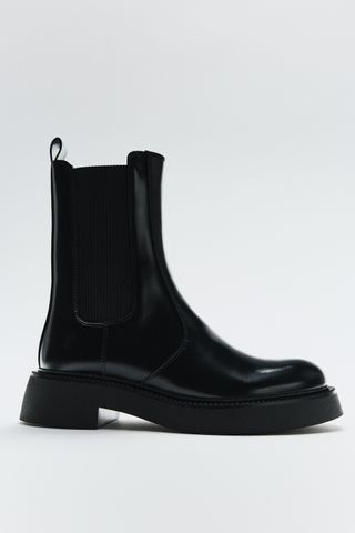 Treaded Chelsea Boots