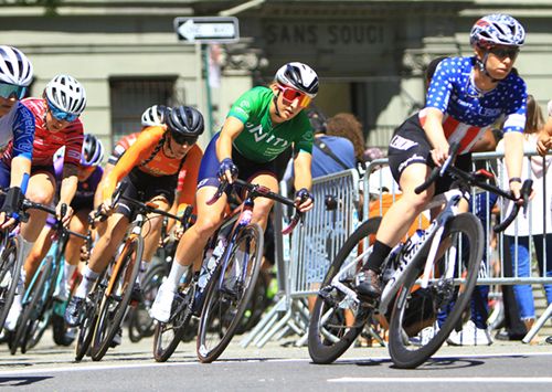 Images from the 2022 Harlem Skyscraper Cycling Classic
