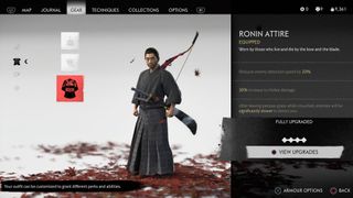 Ghost of Tsushima best armour: Ronin Attire
