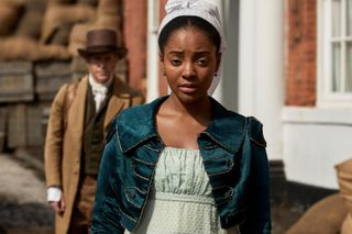 Karla-Simone Spence as Frannie in The Confessions of Frannie Langton