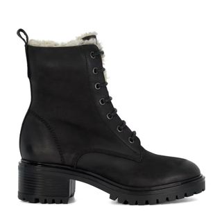 Dune Leather Ankle Boots