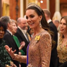The Princess of Wales attends a diplomatic reception