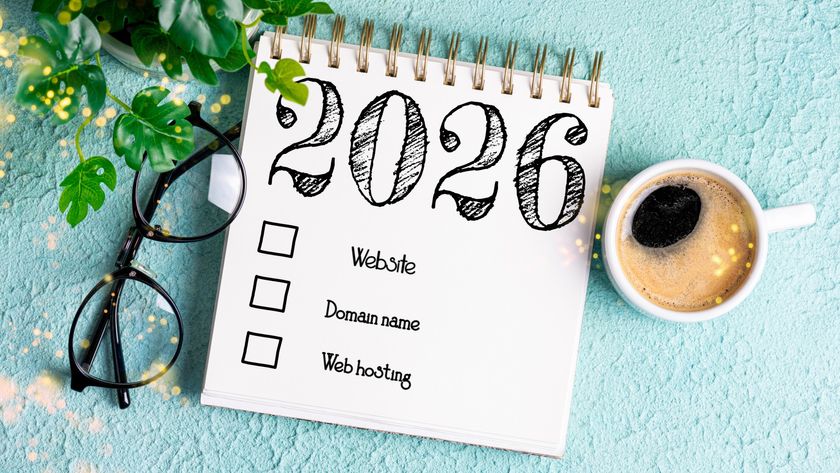 An image of a 2026 to do list that includes website, domain name, and web hosting