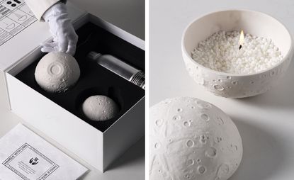 Daniel Arsham and Joya’s limited edition candle, inspired by Arsham’s.