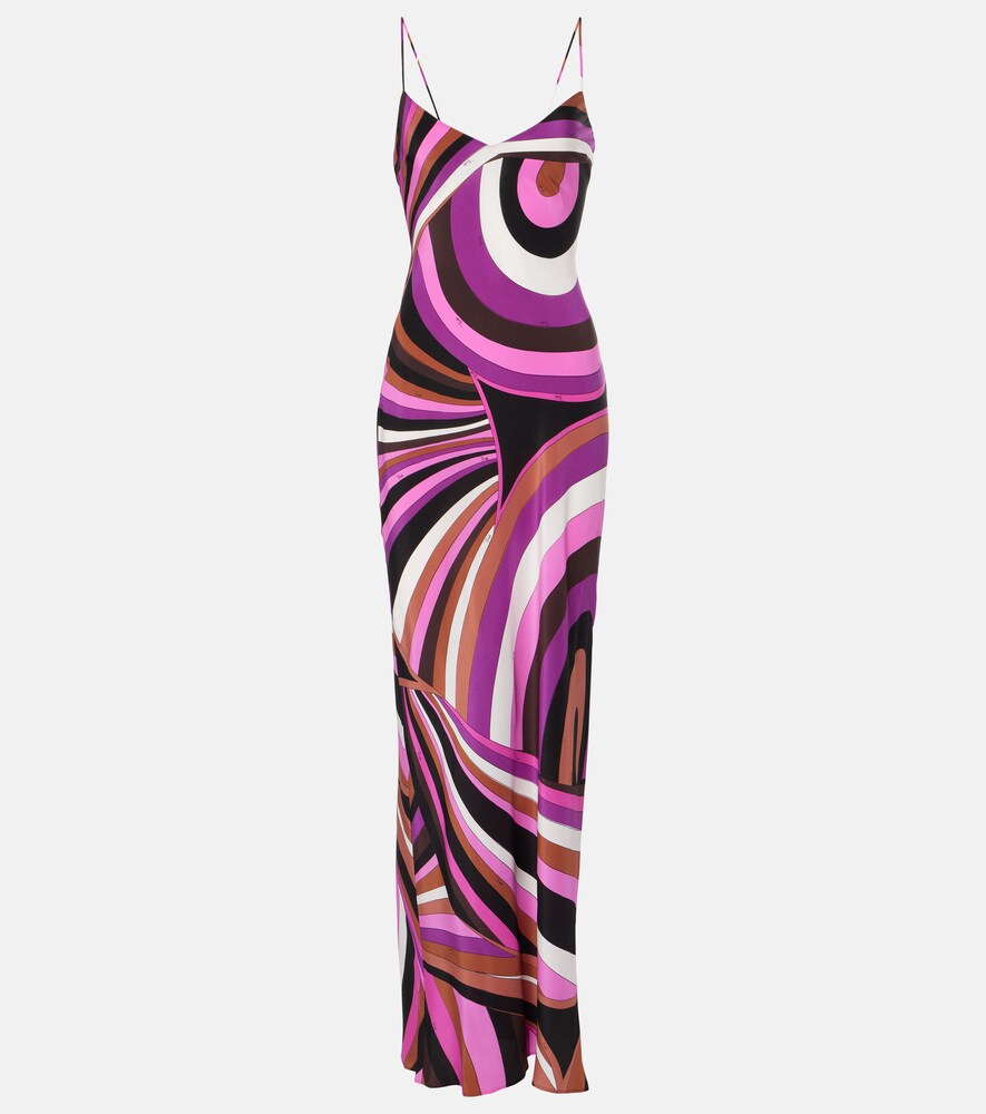 Iride Silk Slip Dress